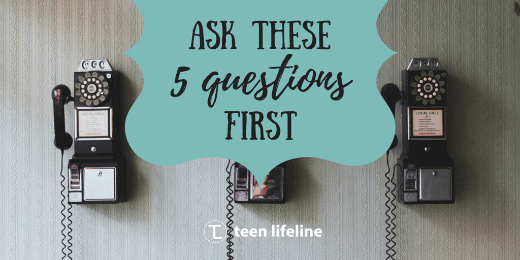 Ask These 5 Questions First
