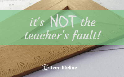 It’s Not the Teacher’s Fault